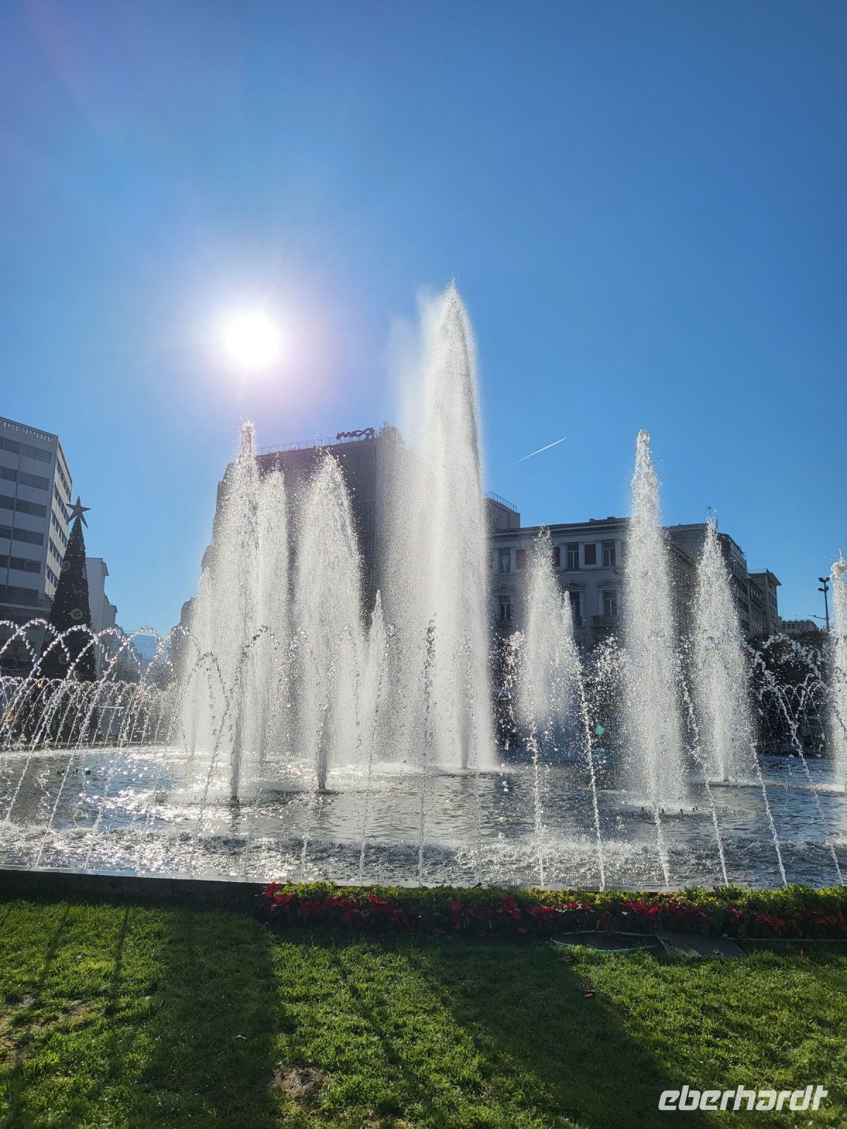 Springbrunnen Athen City