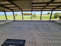 Archäologisches Zone von Pella (Mosaik 