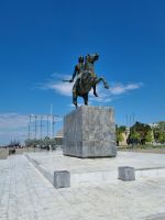Thessaloniki - Promenade (Statue Alexander des Grossen)
