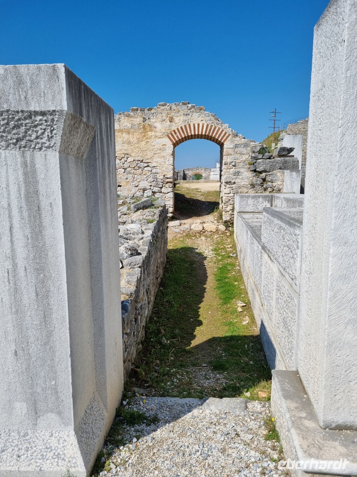 Archäologische Zone in Philippi