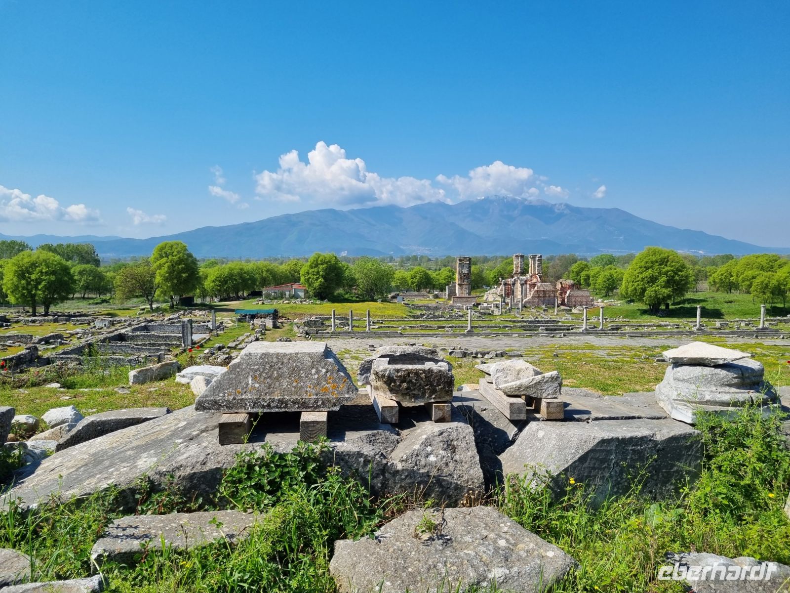 Archäologische Zone in Philippi 