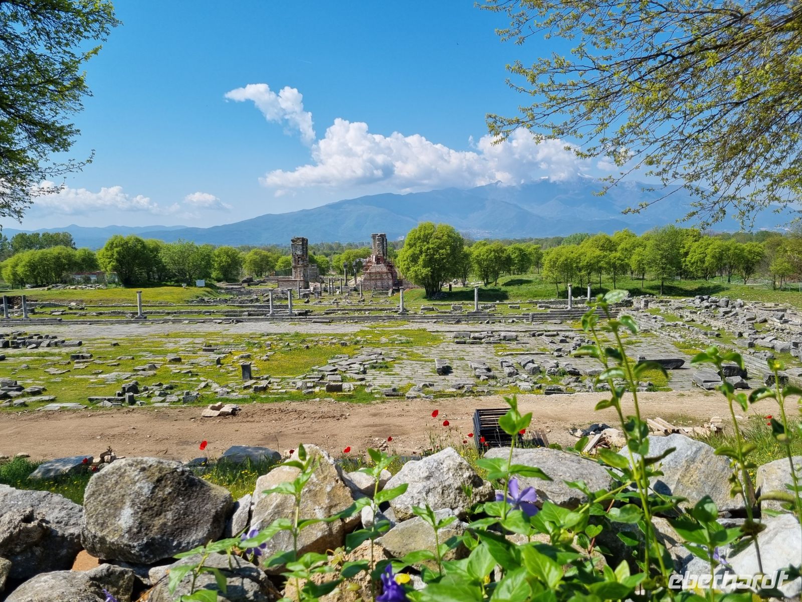 Archäologische Zone in Philippi