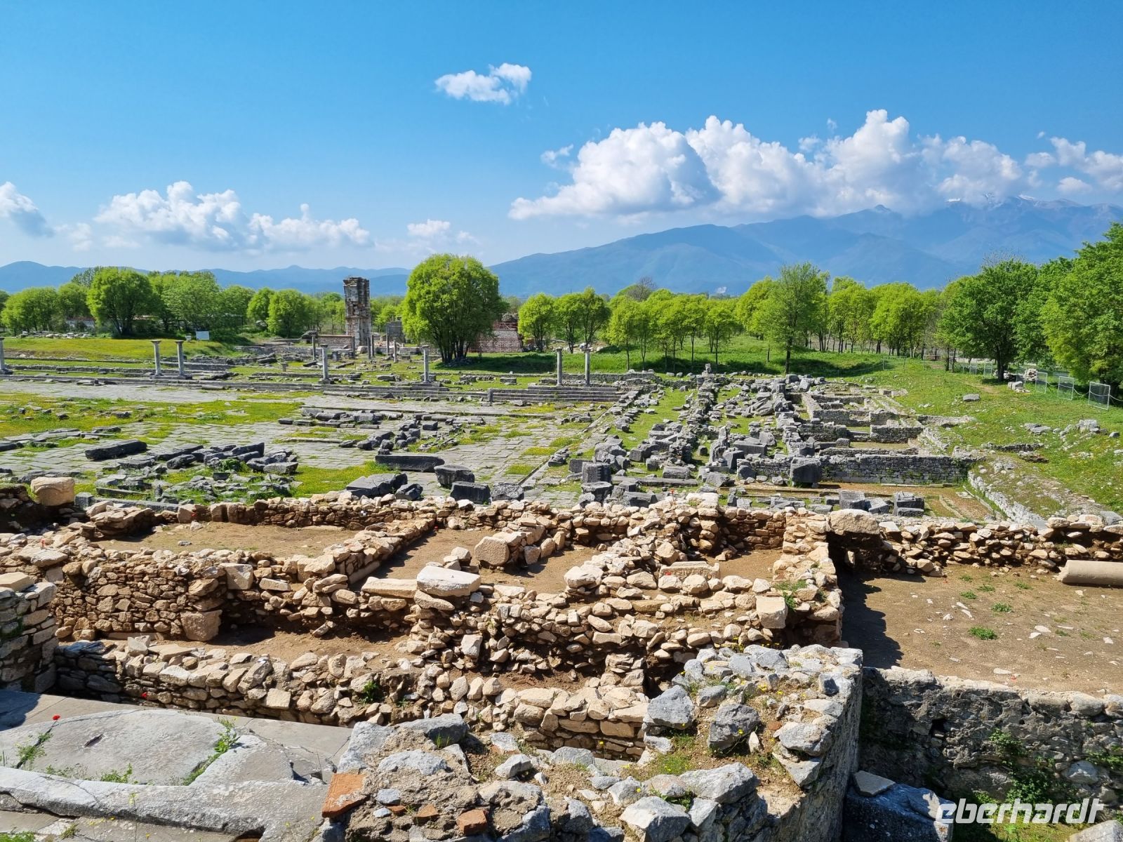 Archäologische Zone in Philippi 
