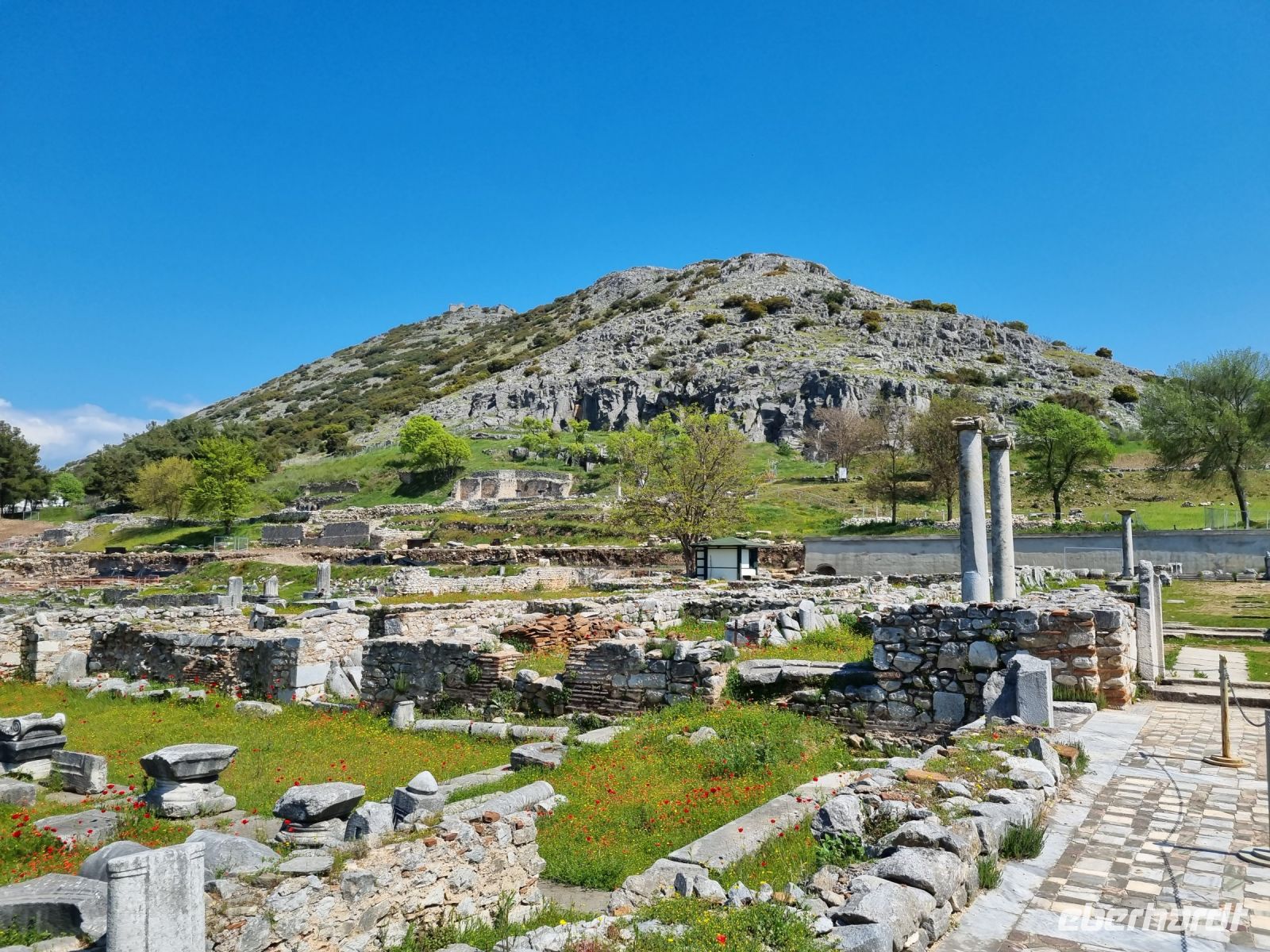 Archäologische Zone in Philippi 