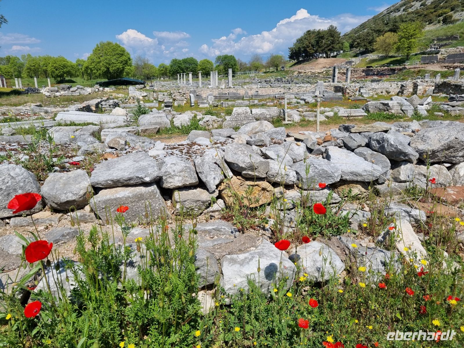 Archäologische Zone in Philippi 