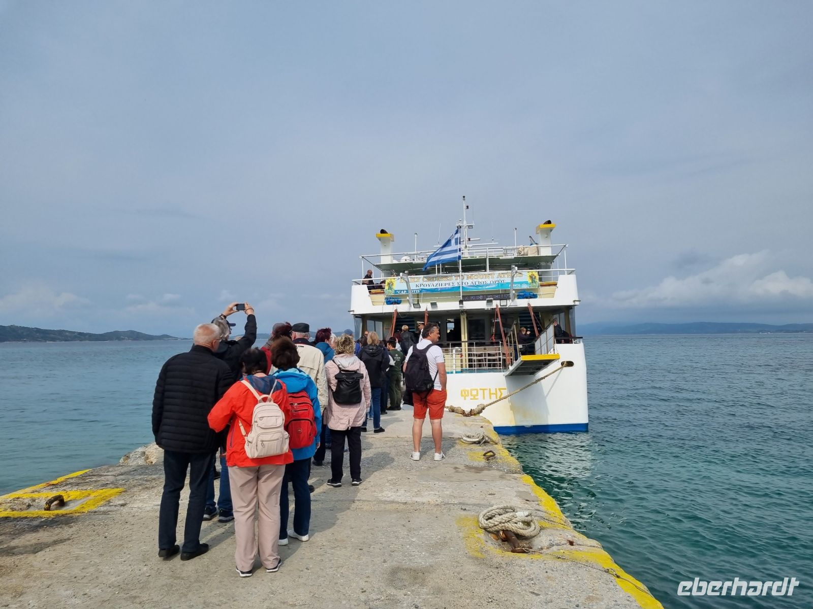 Ouranoupoli - Schifffahrt zum Berg Athos