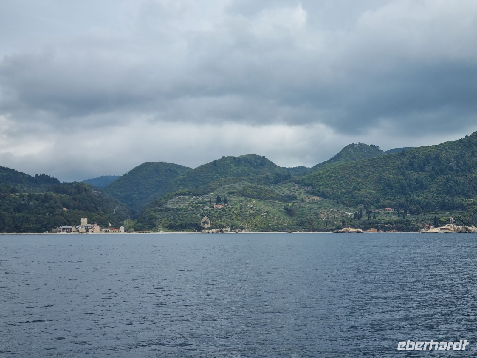 Schifffahrt zum Berg Athos
