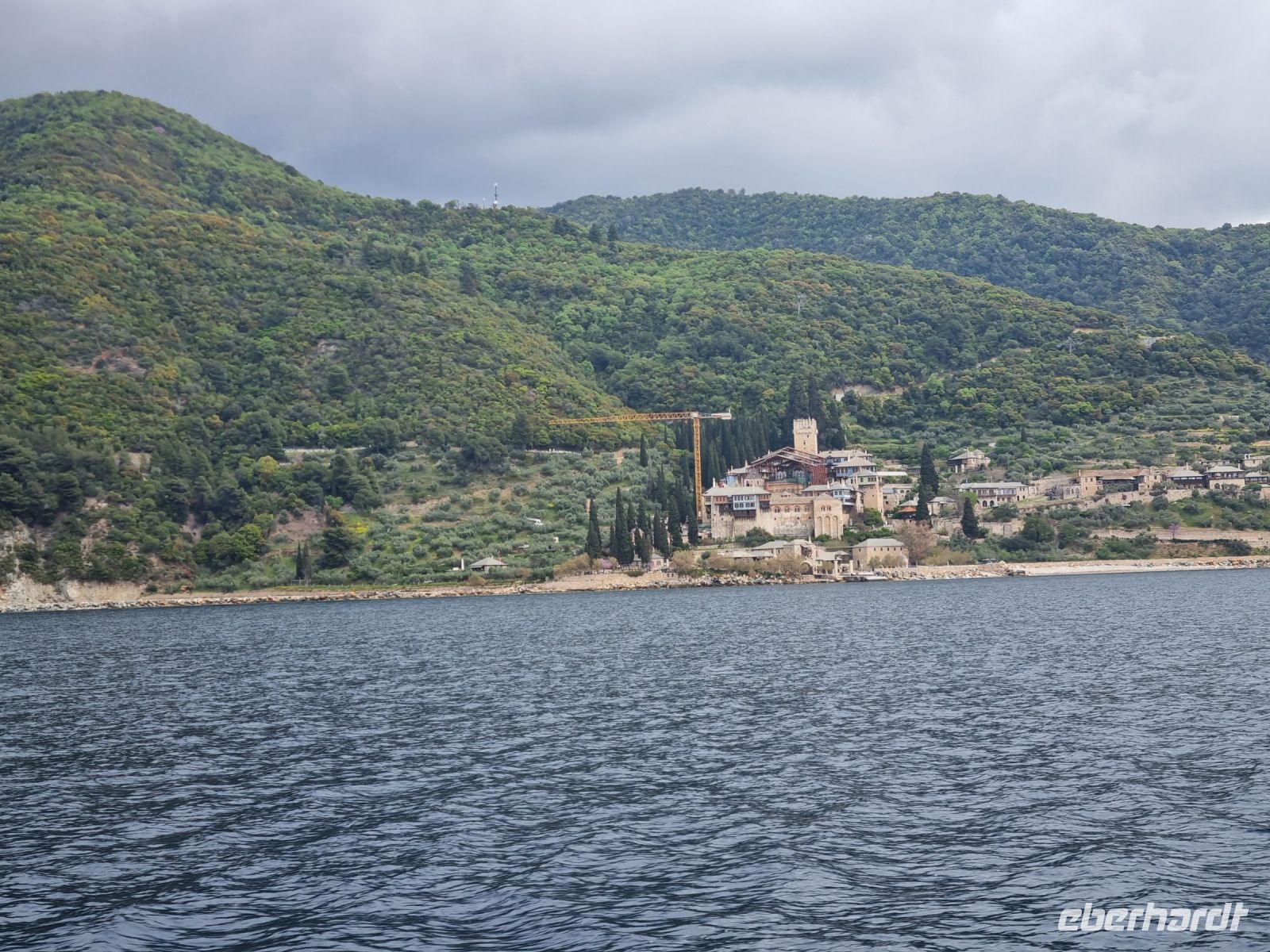 Schifffahrt zum Berg Athos - Kloster Dochiariou