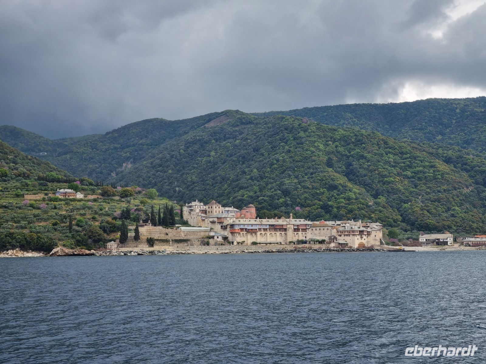 Schifffahrt zum Berg Athos - Kloster Xenophontos
