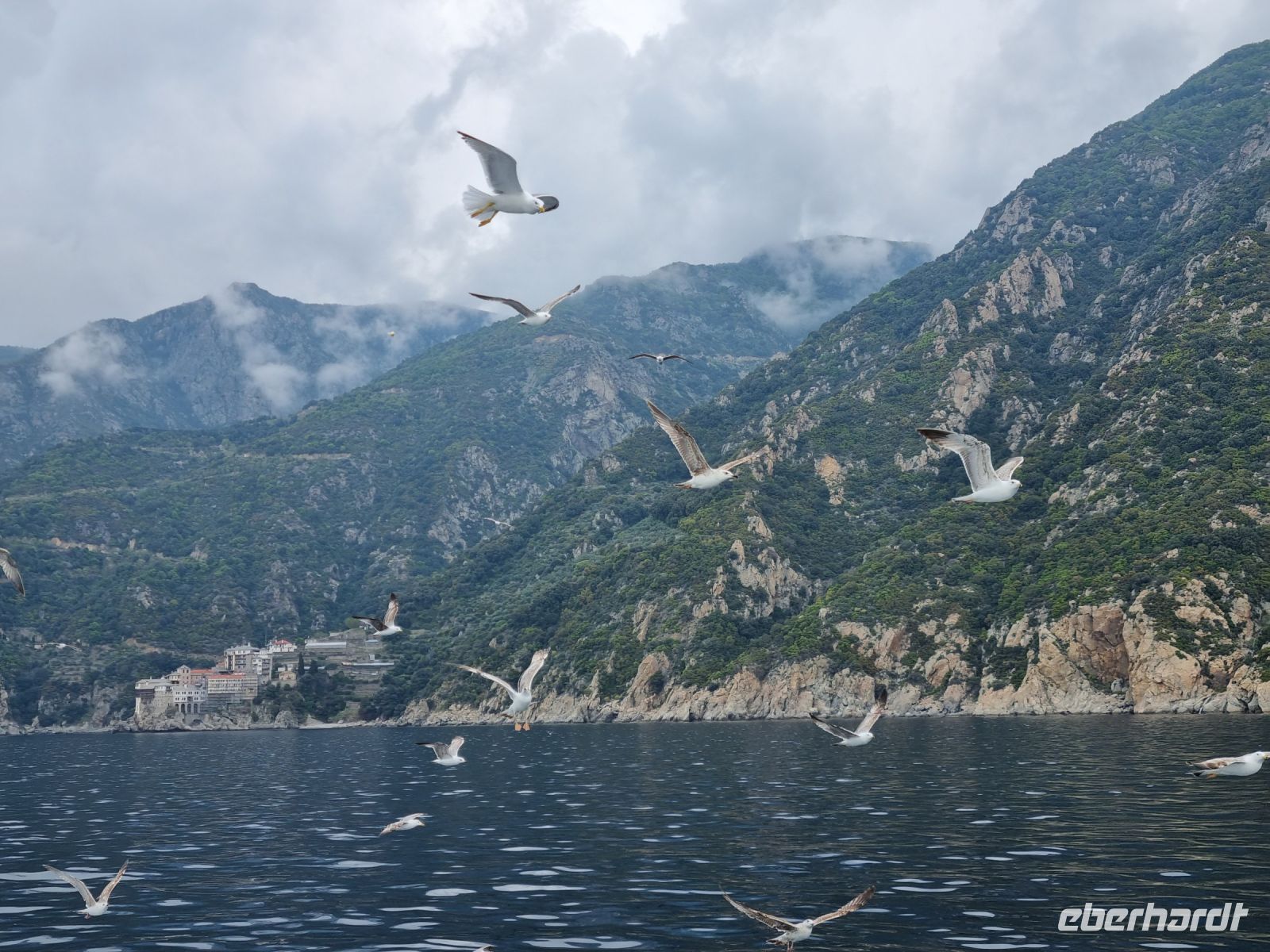 Schifffahrt zum Berg Athos