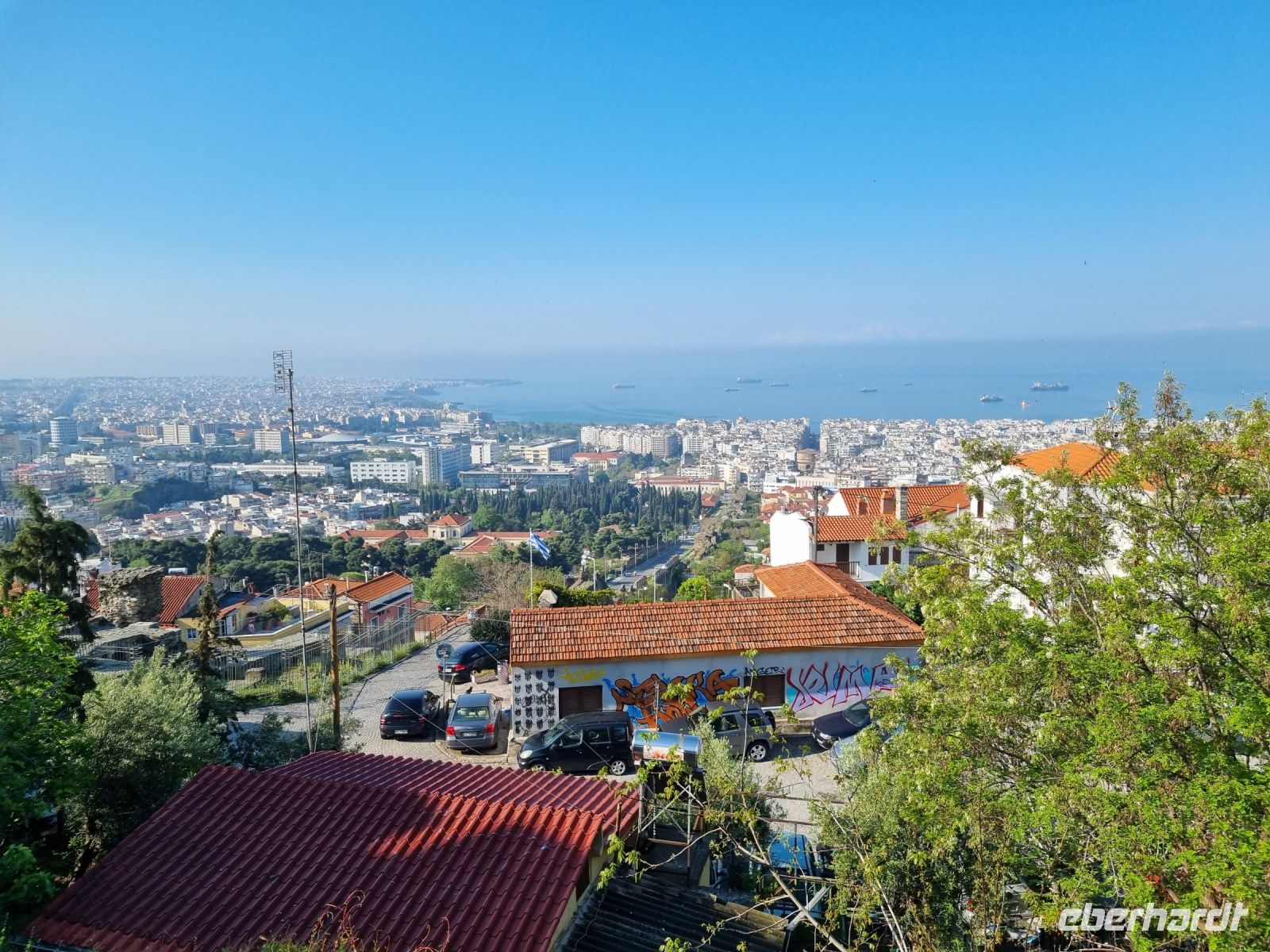 Thessaloniki - Ausblick von der Zitadelle
