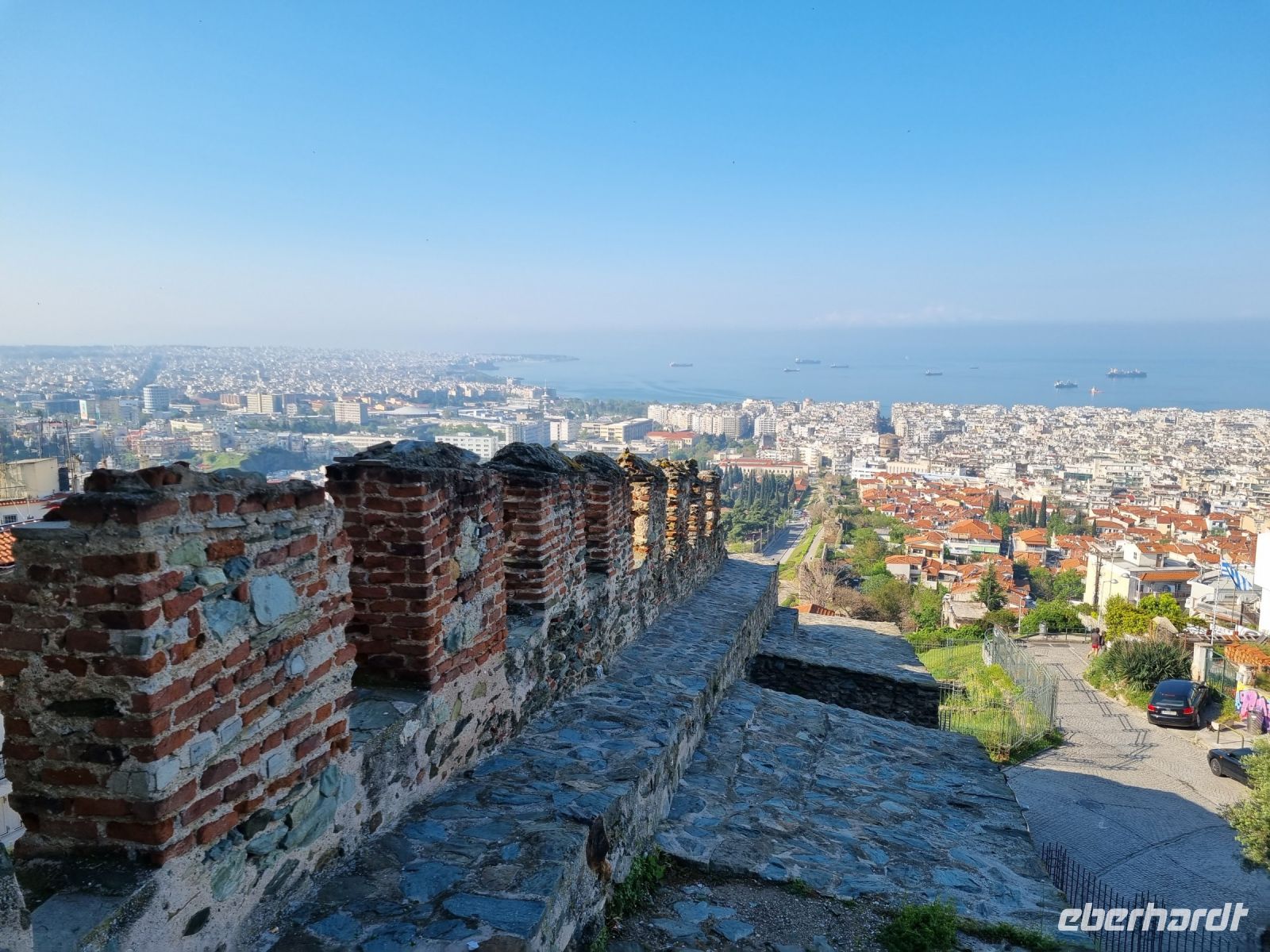 Thessaloniki - Ausblick von der Zitadelle
