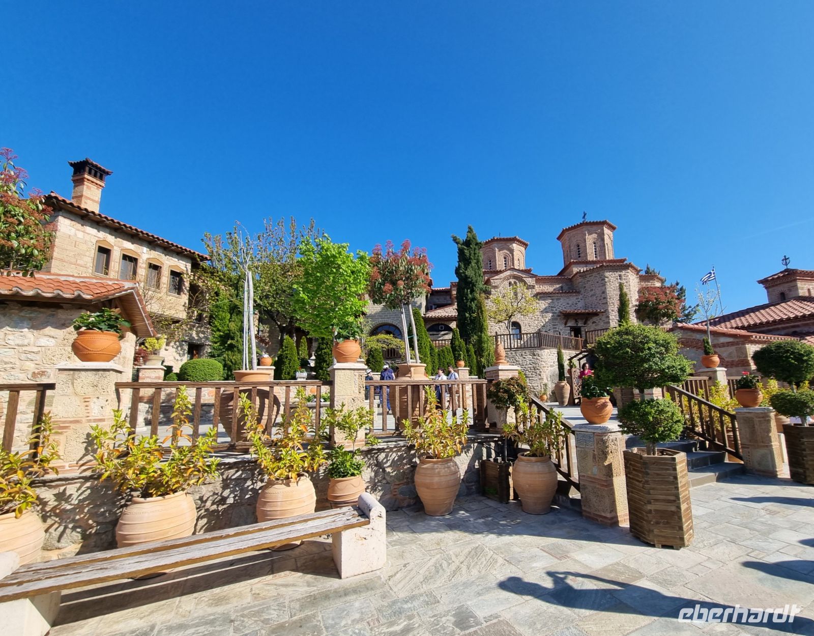 Meteora-Felsen - Kloster Varlaam