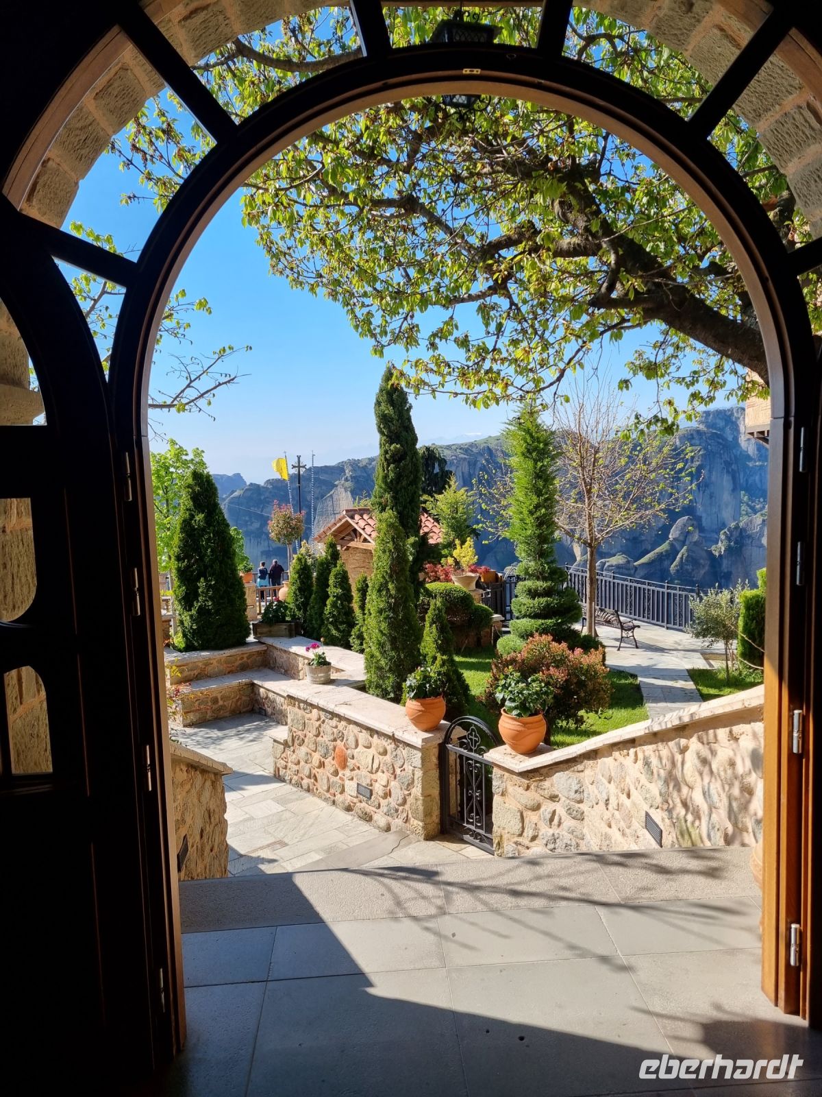 Meteora-Felsen - Kloster Varlaam