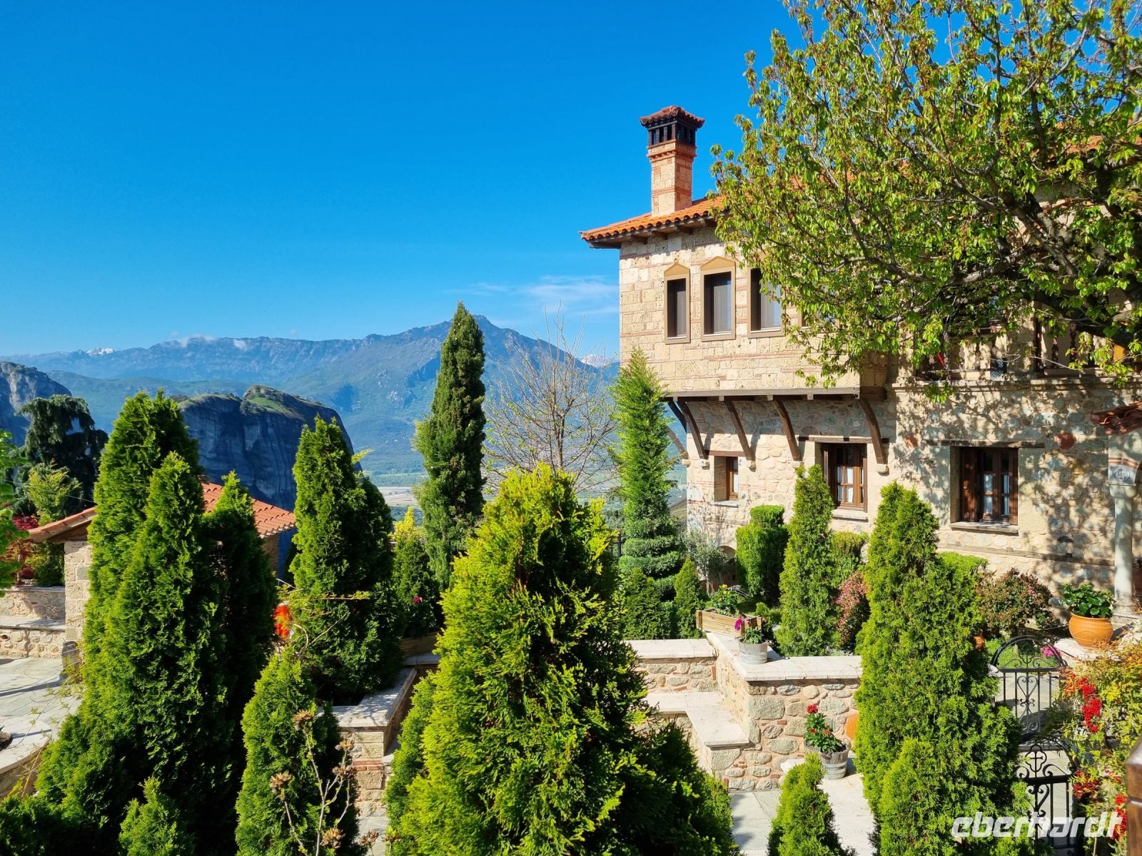 Meteora-Felsen - Kloster Varlaam