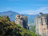Meteora-Felsen - Kloster der heiligen Dreifaltigkeit