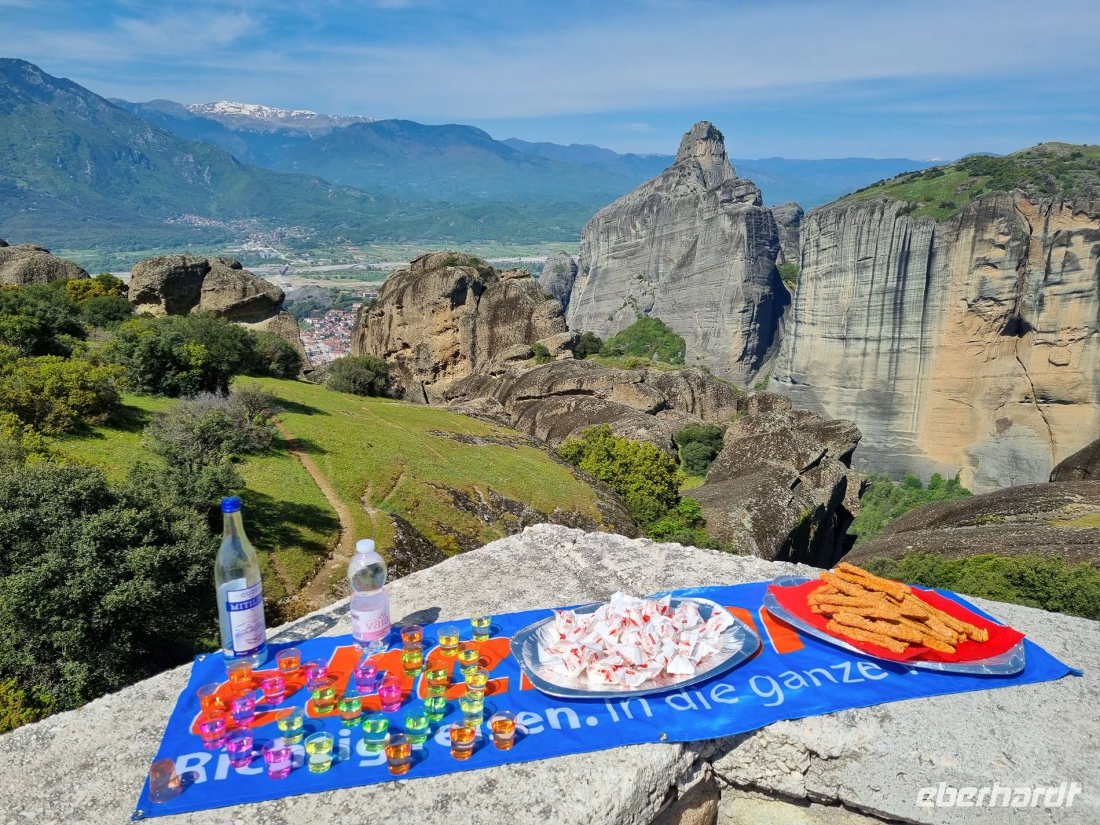 Meteora-Felsen - Die Große Heilige - oder Agia = höchster Meteora-Felsen (