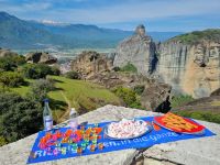 Meteora-Felsen - Die Große Heilige - oder Agia = höchster Meteora-Felsen (