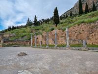 Delphi - Römische Agora (Forum)