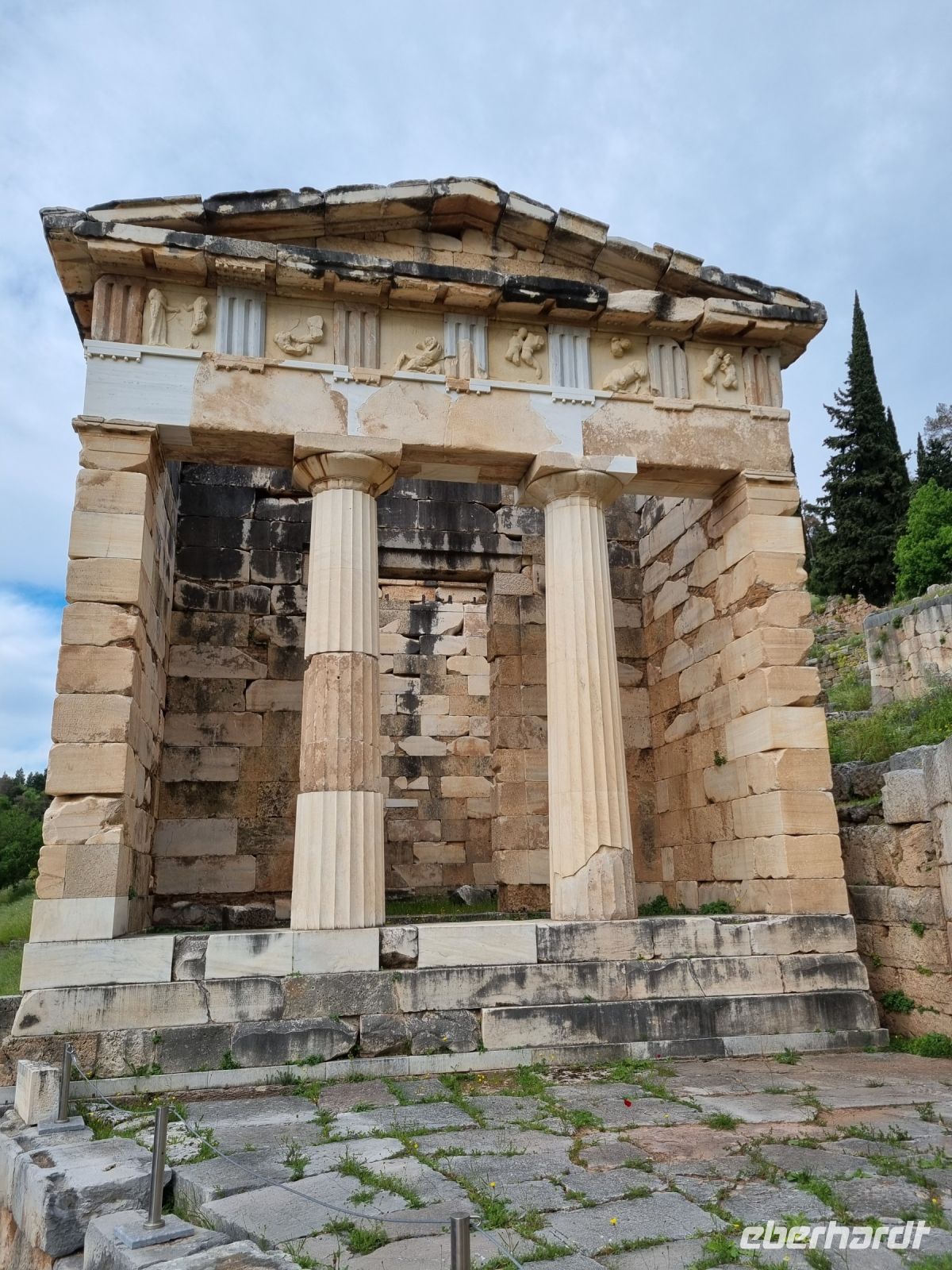 Delphi - Schatzhaus der Athener