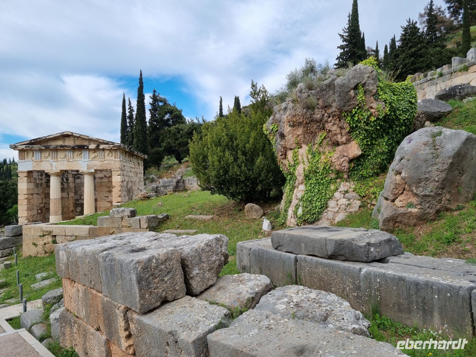 Delphi - Schatzhaus der Athener