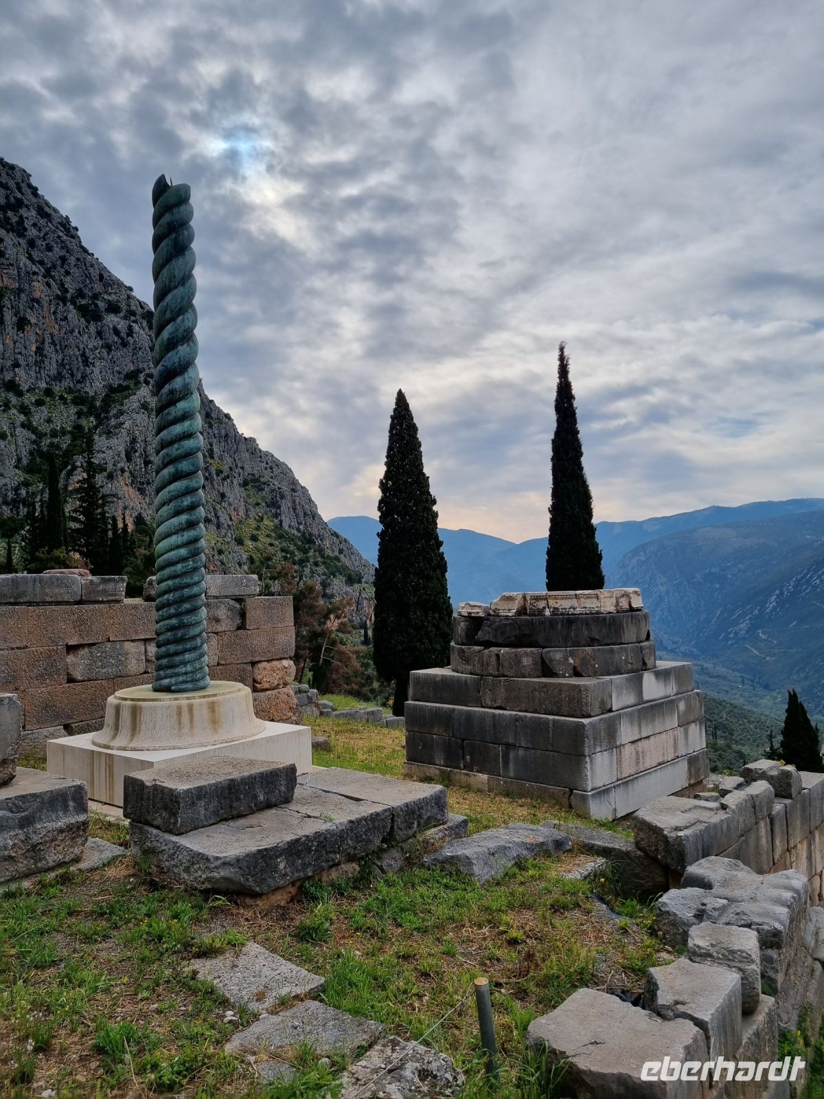 Delphi - Schlangensäule (Weihegabe der Griechen)