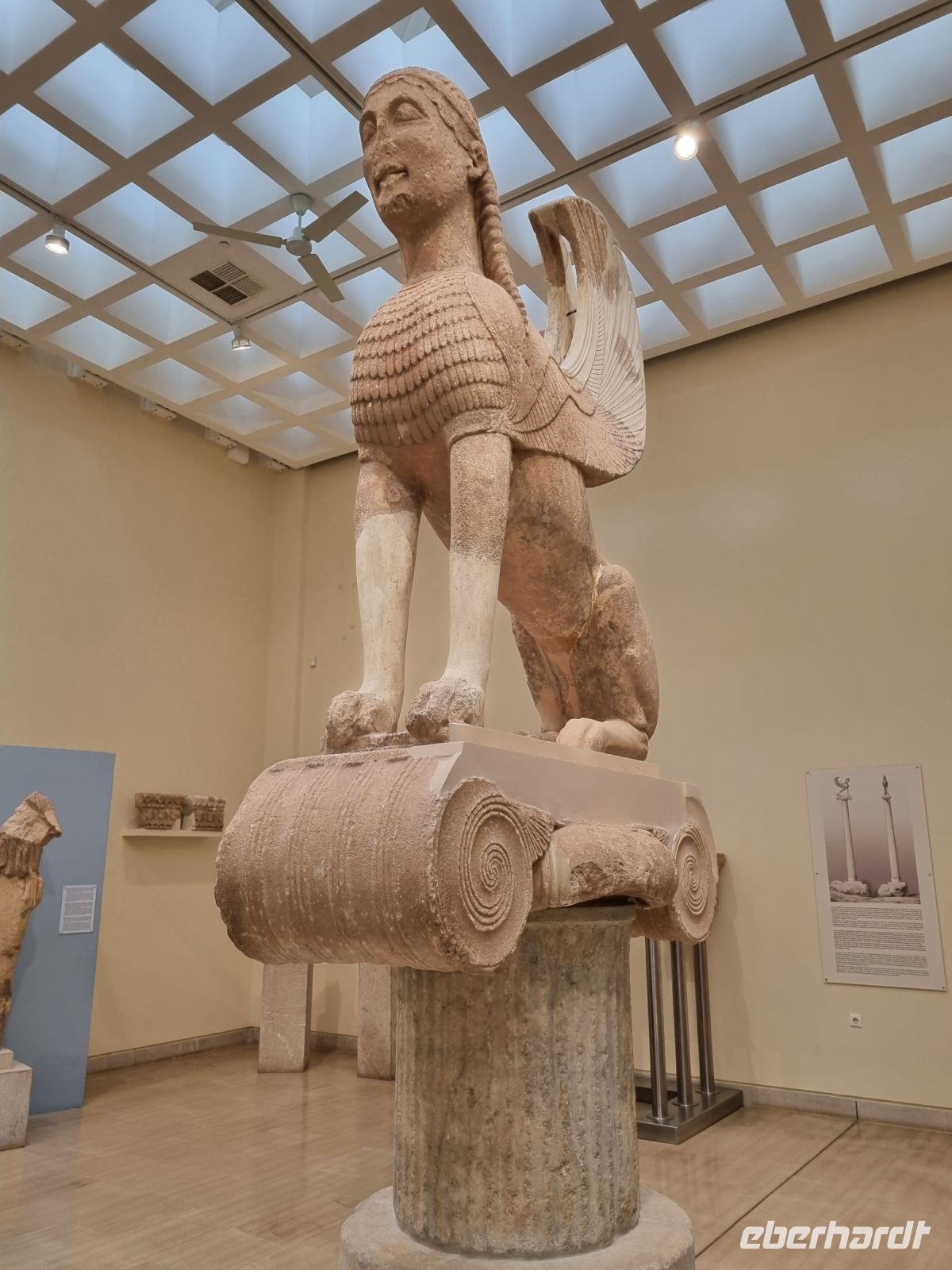 Delphi - Archäologisches Museum (Sphinx der Naxier)