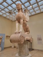 Delphi - Archäologisches Museum (Sphinx der Naxier)
