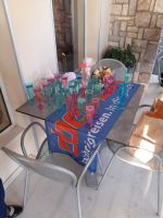 Abschiedstrunk in Kalamata...