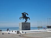 Thessaloniki - Promenade (Statue Alexander des Grossen)