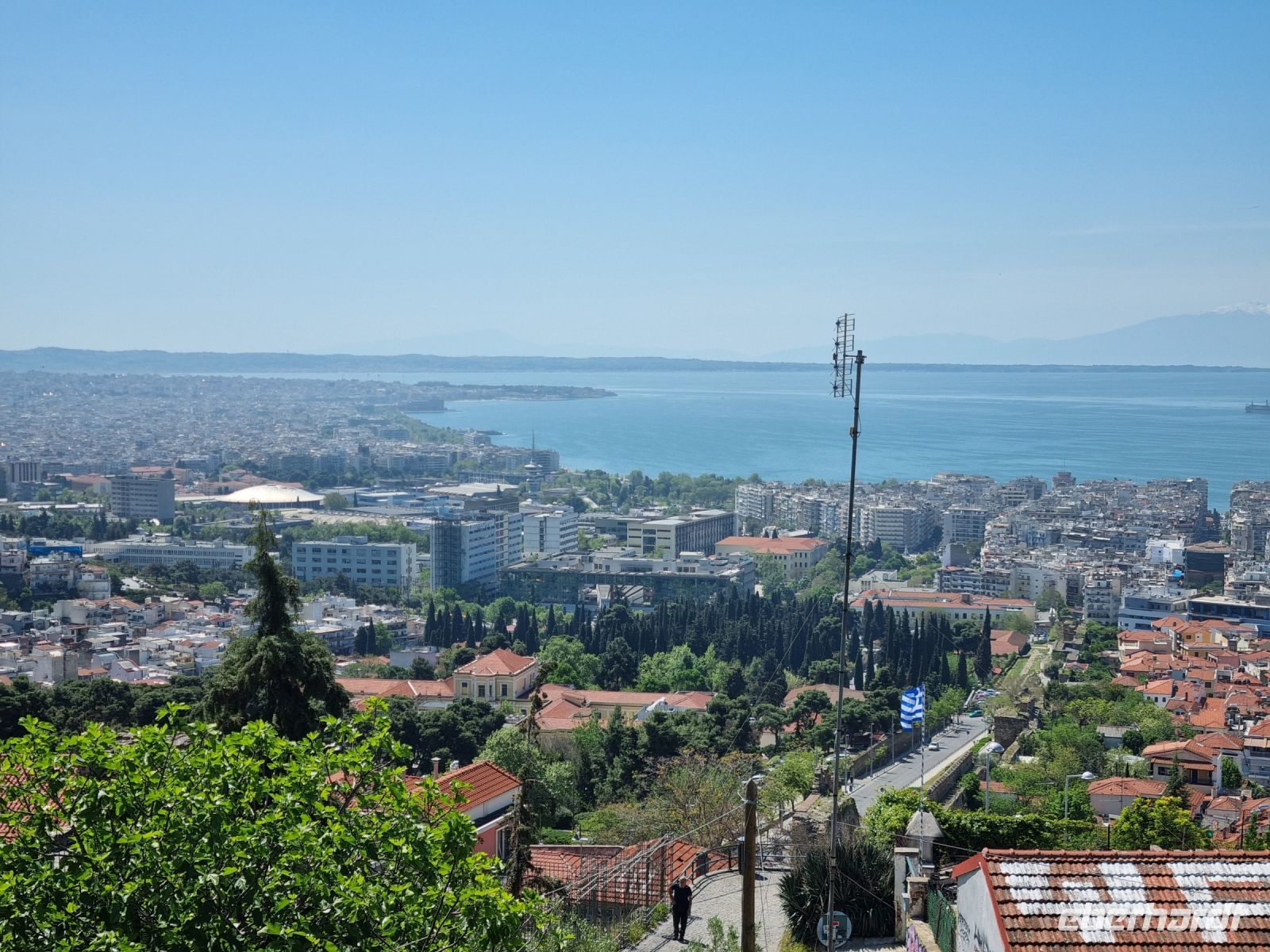 Thessaloniki - Ausblick von der Zitadelle
