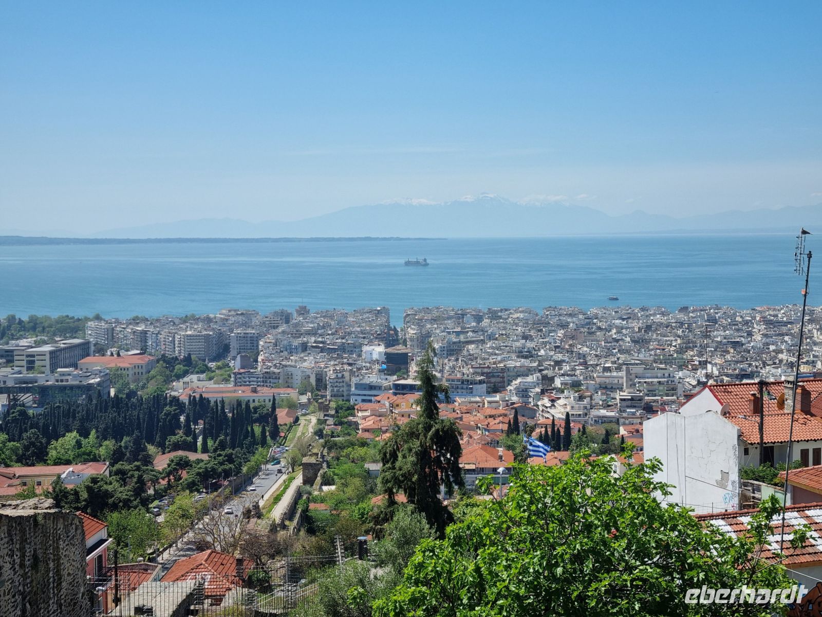 Thessaloniki - Ausblick von der Zitadelle