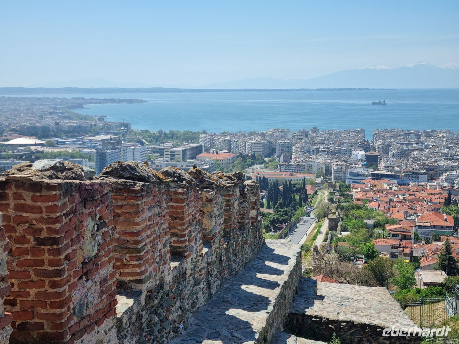 Thessaloniki - Ausblick von der Zitadelle