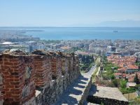 Thessaloniki - Ausblick von der Zitadelle