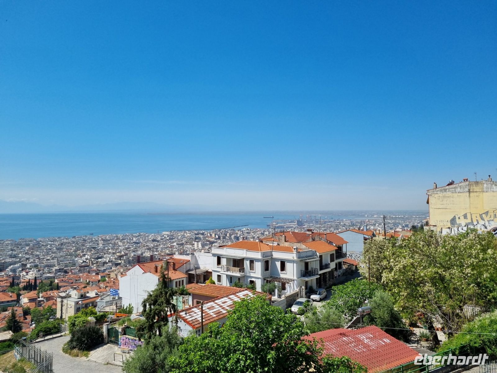 Thessaloniki - Ausblick von der Zitadelle
