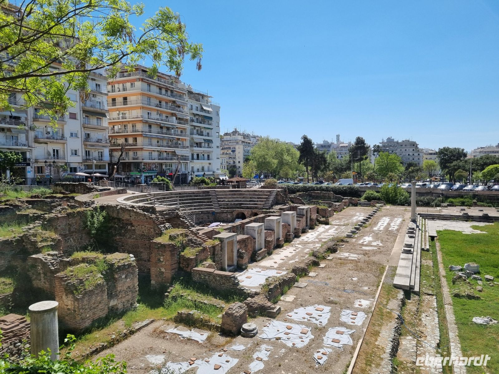 Thessaloniki - Römisches Forum mit dem Theater