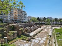 Thessaloniki - Römisches Forum mit dem Theater