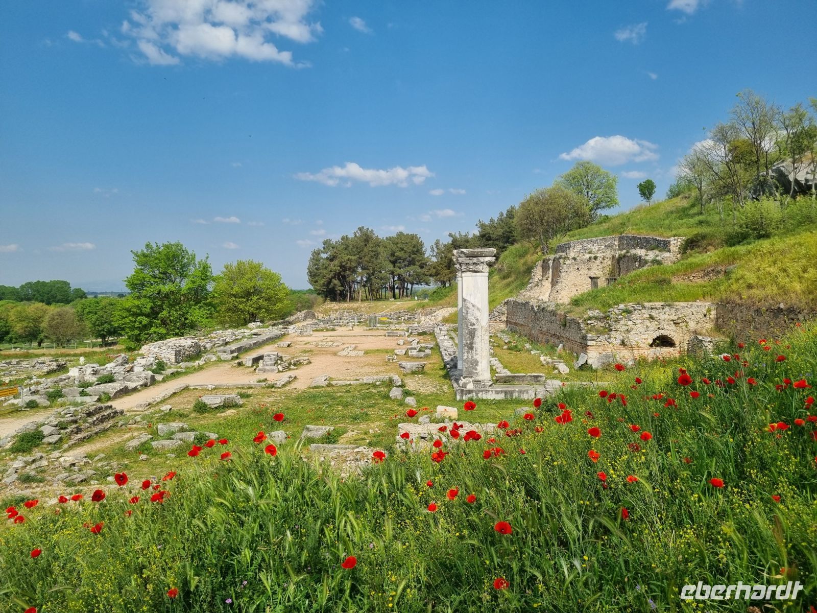 Archäologische Zone in Philippi (Basilika)