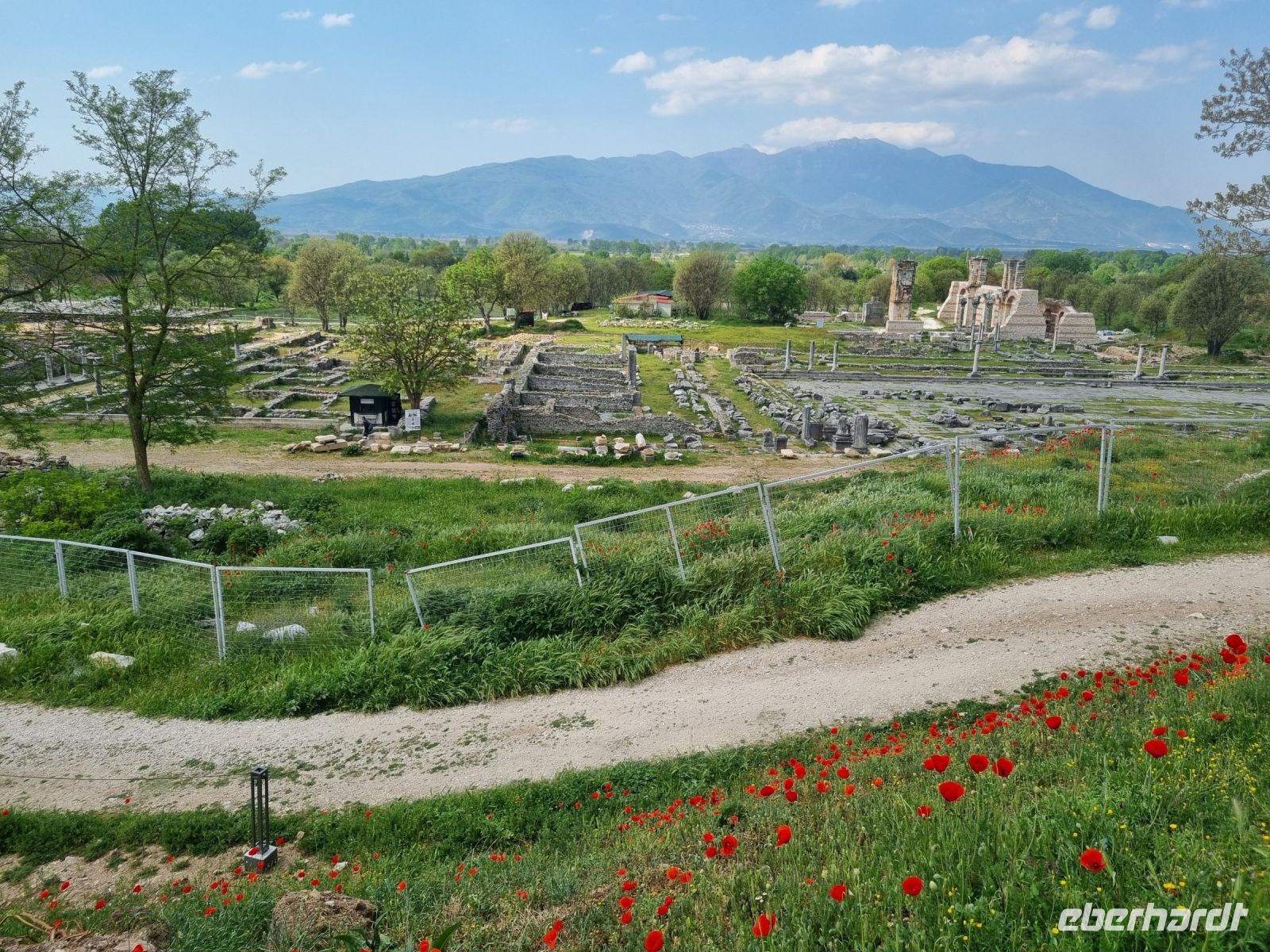 Archäologische Zone in Philippi 