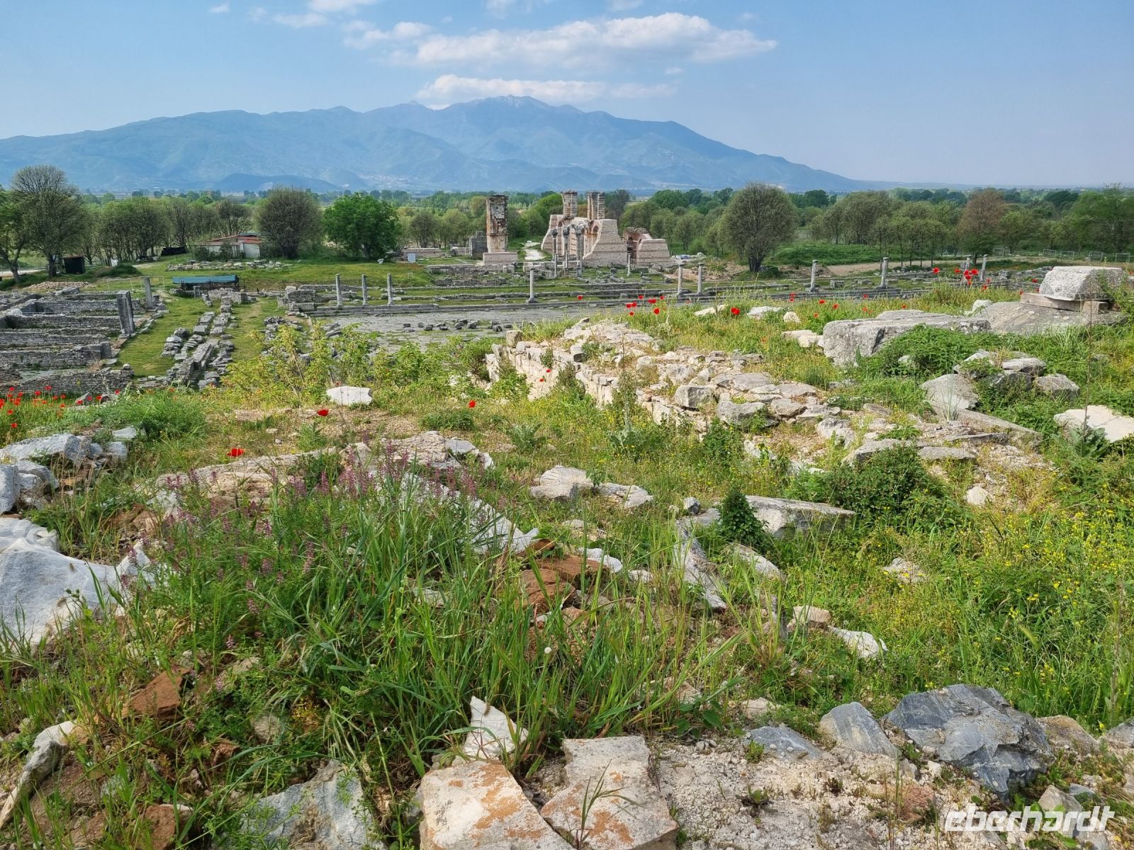 Archäologische Zone in Philippi 