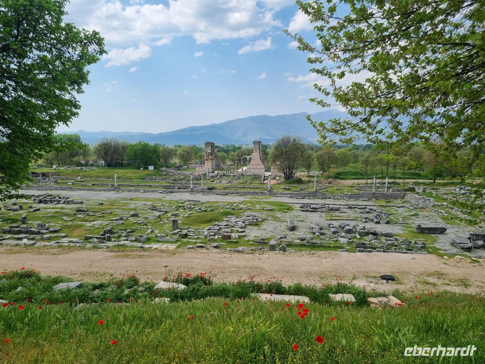 Archäologische Zone in Philippi