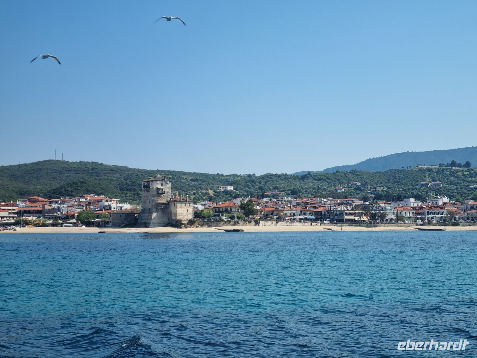 Ouranoupolis - Schifffahrt zum Berg Athos...
