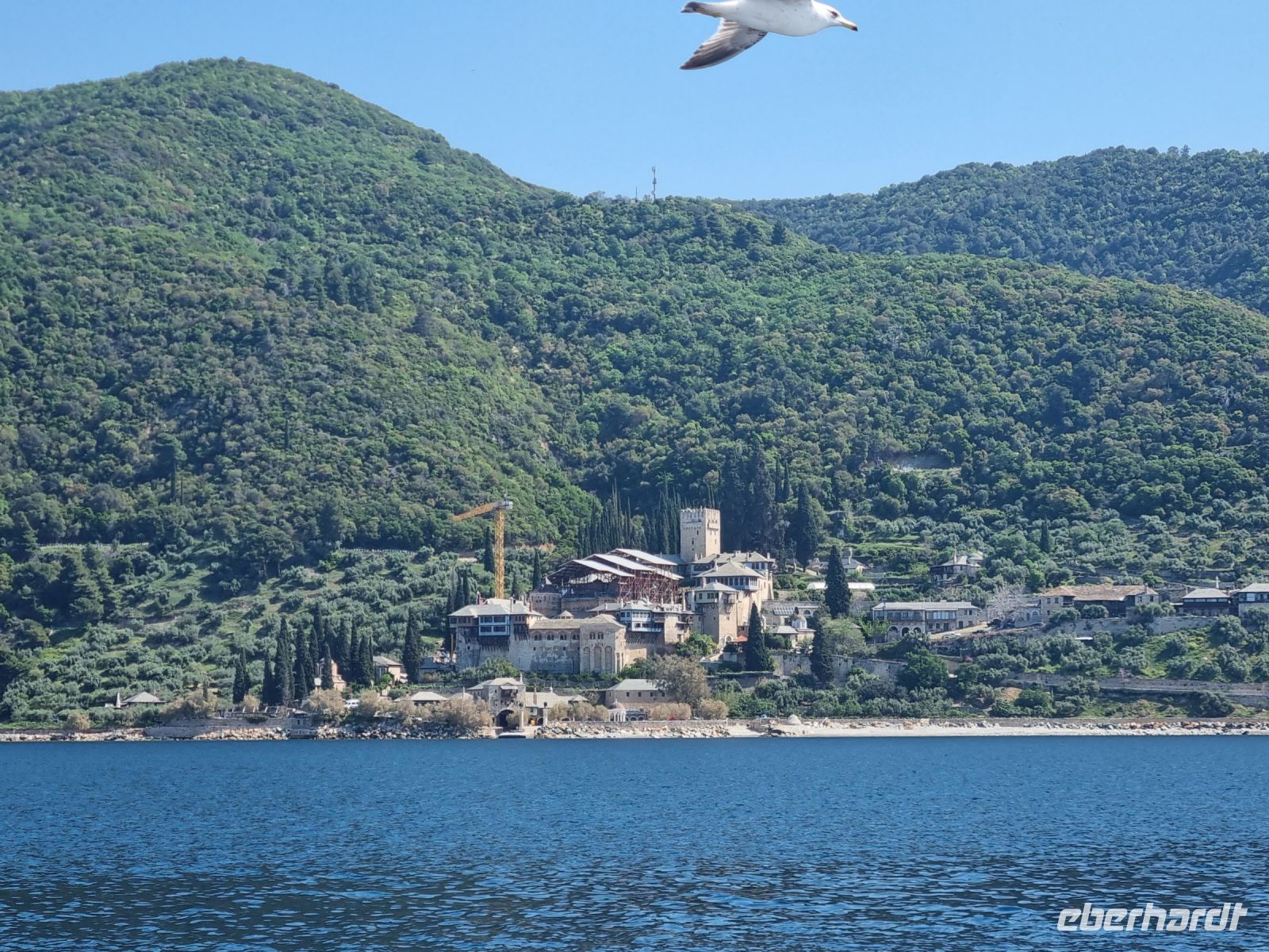 Schifffahrt zum Berg Athos - Kloster Dochiariou