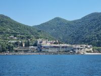 Schifffahrt zum Berg Athos - Kloster Xenophontos