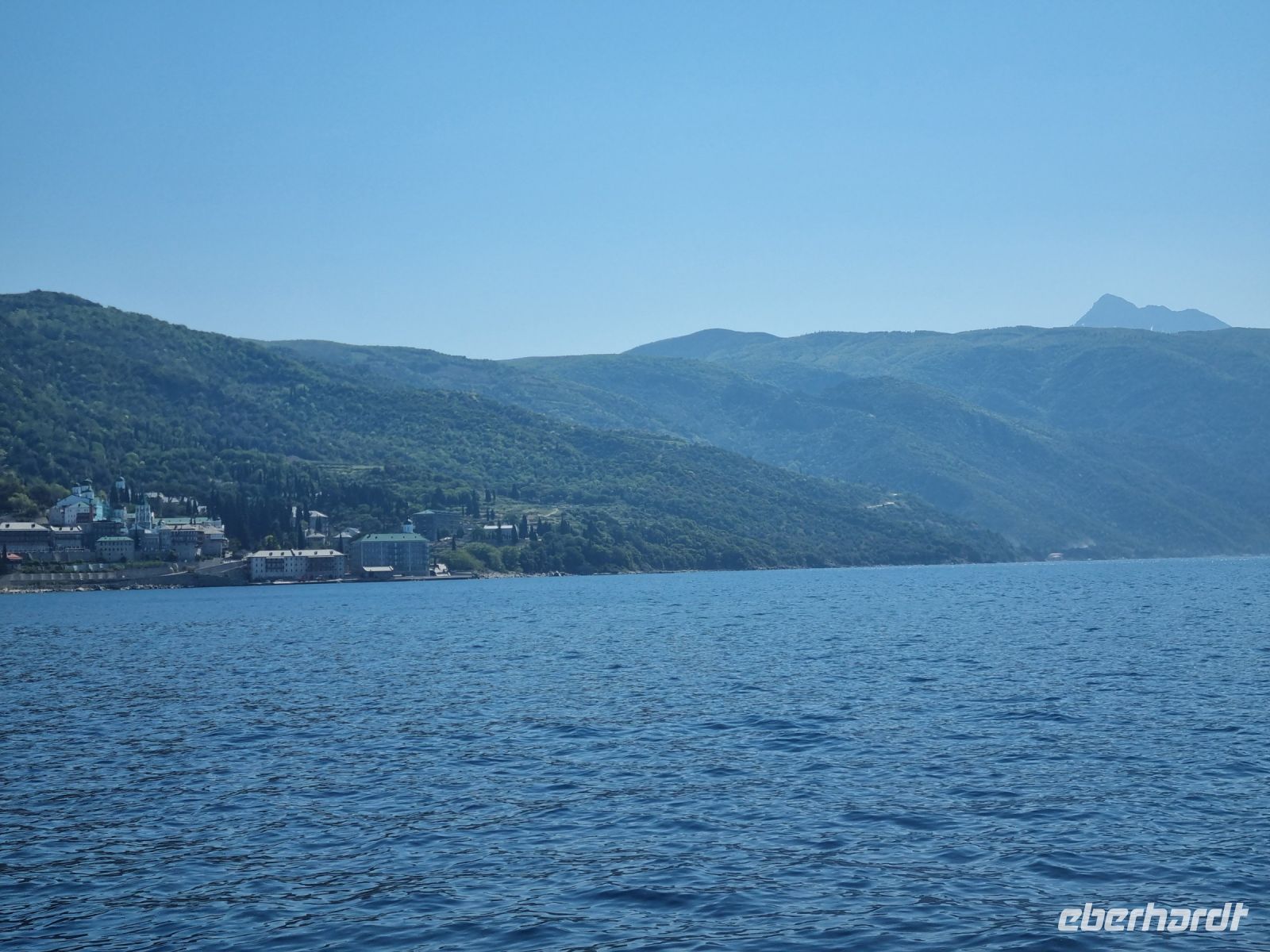 Schifffahrt zum Berg Athos...