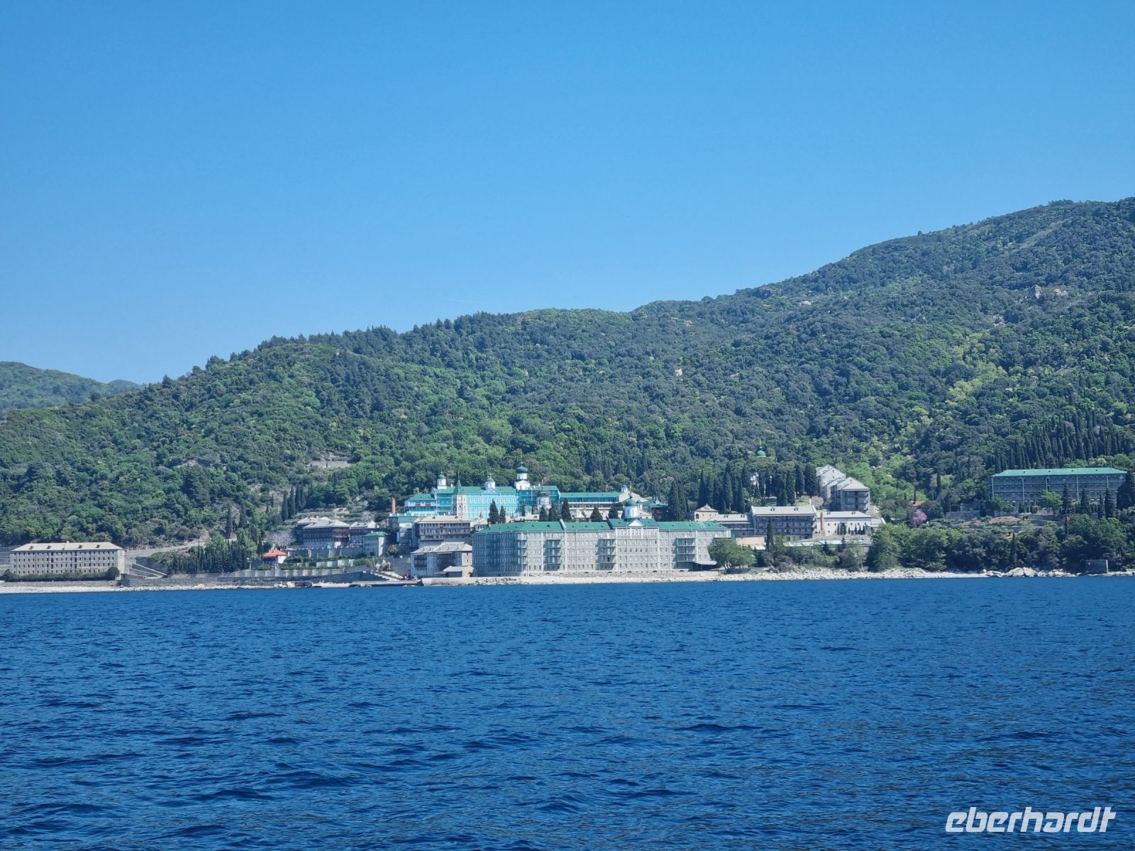 Schifffahrt zum Berg Athos - Kloster des Hl. Pantaleon (Panteleimonos)
