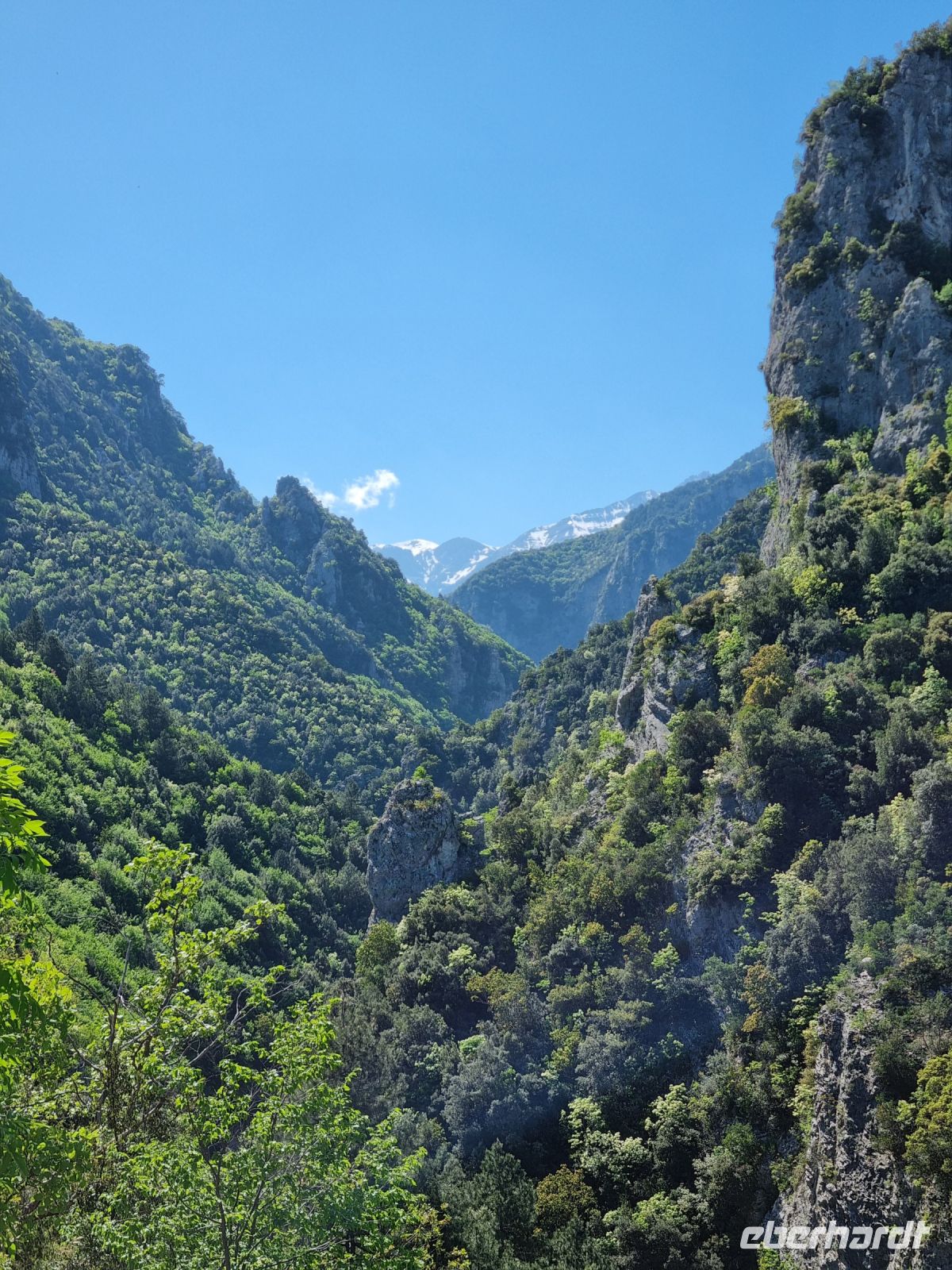 Wanderung am Fuße des Olymp - Litochoro (Enipeas-Schlucht)