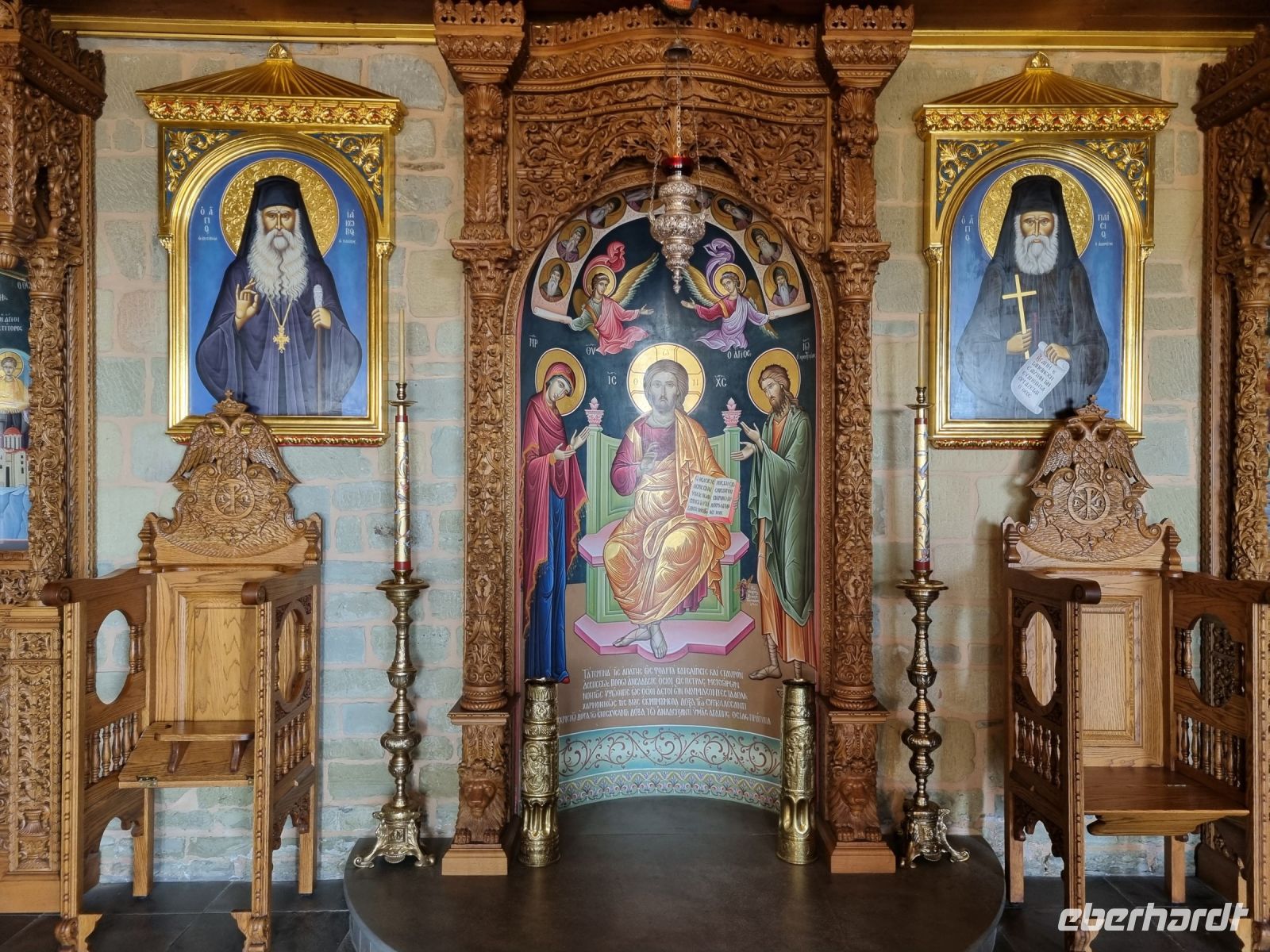 Meteora-Felsen - Kloster Varlaam