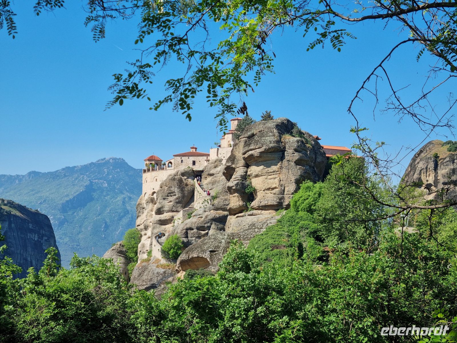 Meteora-Felsen - Kloster Varlaam