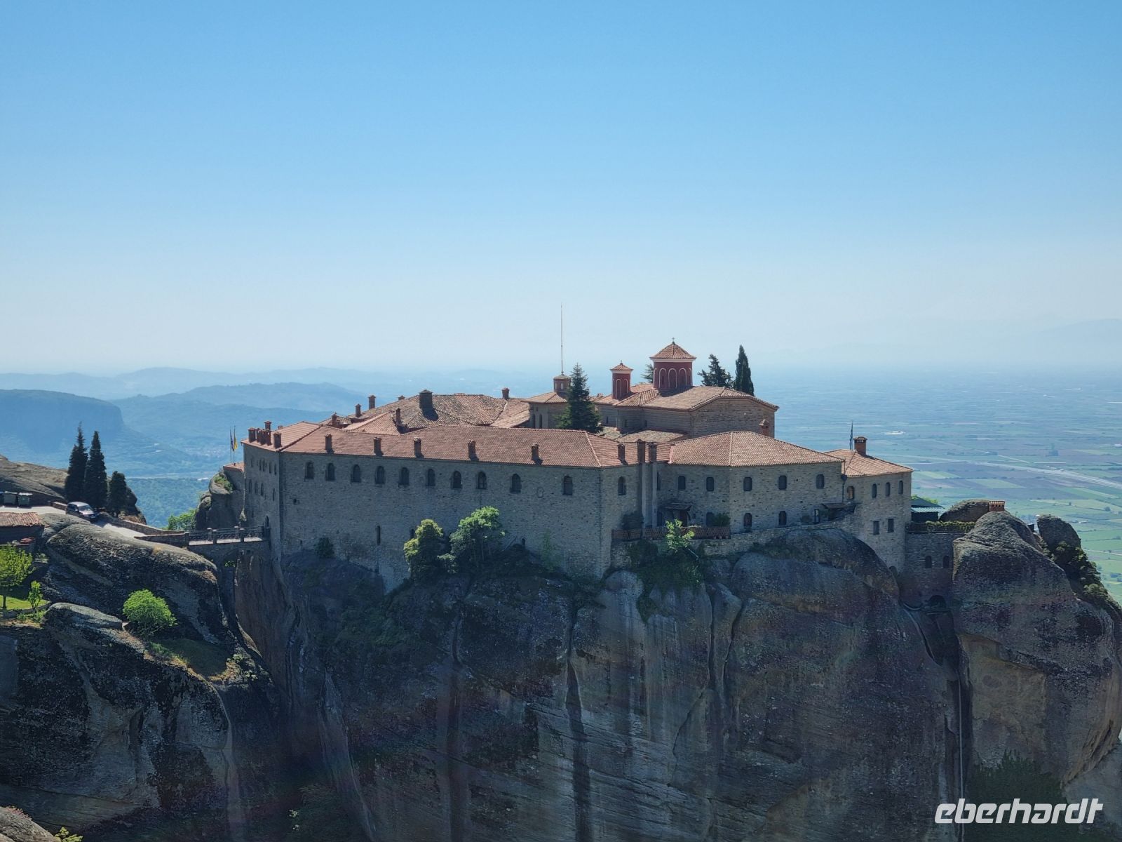 Meteora-Felsen - Kloster des Heiligen Stephan